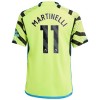 Officiële Voetbalshirt + Korte Broek Arsenal Martinelli 11 Uit 2023-24 - Kids